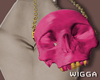 pinkpimp skull bag