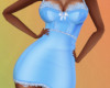 Baby Blue Corset Dress