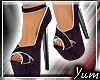 /Y/Plum lace heel