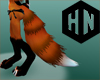 orange fox tail m/f