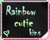 (K) Rainbow Cutie-Kins