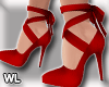 Louiser Red shoes -WL