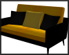 Yellow and Black Couch