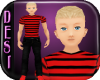 Rob Blonde TEEN Red Blk