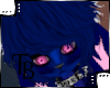 T: Blue Bun Hair V6