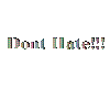 ANIMATED DON'T HATE
