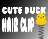 M/F Cute Duck Hair Clip