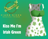 Kiss Me I'm Irish Green
