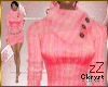 cK Fall Dress Pink