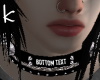 KNI - Bottom Text Collar