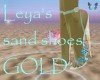 Leya's sand shoes GOLD