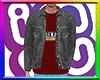 [k] Baggy Jean GrayBlack