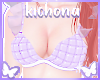 ʚɞ Bra Plaid Lilac