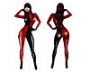 Harely Suit  Red Sleeves