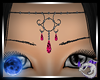 Gem Circlet Dk Pink