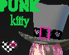 Punk Kitty Top Hat
