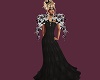 Feathered Formal Gown