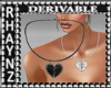 Heart Necklace Mesh *F