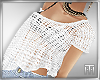 *MT* Netted Top *Wht
