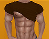 Brown Rolled Shirt (M)