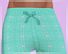 [xo] Flannel PJ Aqua