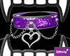 Heart Purple Choker