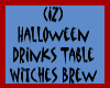 Display Witch Brew Table