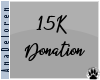 15K Donations