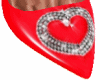♀VDay heart diams red