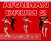 Arabian drum dance