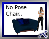 *T* Navy No Pose Chair