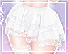 琴. Flirty skirt white