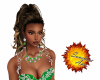 emerald diamond set