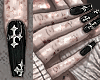 black nails