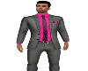Pink & Gray Suit