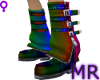 {MR} Rainbow Strap Boots