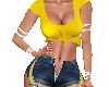 Short Outfit Yellow
