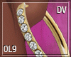LV-diamond gold Ear