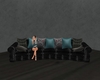 Black Couch w/poses