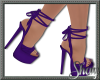 Simone Purple Laced Heel