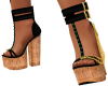 DTC Emerald Gold Heels