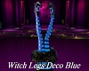 Witch Legs Deco Blue