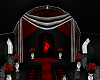 Dark wedding room