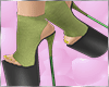 GREEN heels