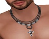CrossBlack Necklace (M)