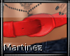 M! Red Fashion Belt