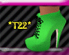 *T22* Shoes Green