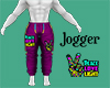 Peace & love jogger