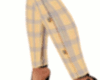 Beige RL Checked Pants