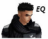 EQ slick black hair